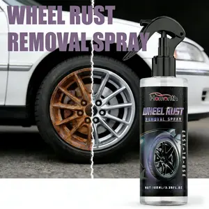 Car Wheel Rust Remover Spray 100ml - Heavy Duty Rust & Water Spot Removal Cleaner for Alloy Wheels and Rims