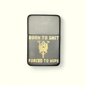 Tough Guy Collection Refillable Flip Case Insert - Full Metal - Windproof - Durable