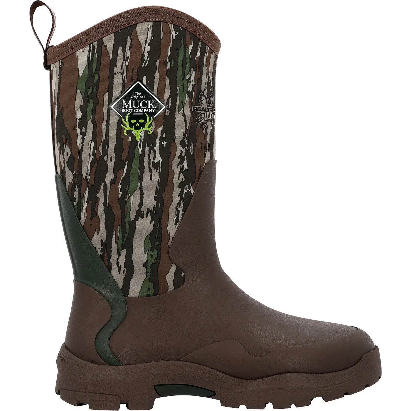 Muck x Bone Collector Men's 15" Pathfinder Boot Modified Rubber Bob Sole with