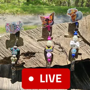 ID badges Beads (LIve Only)