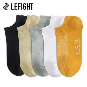 LEFIGHT 5 Pairs Four Seasons Compression Ankle Socks — Breathable, Soft, Perfect for Running & Everyday Wear