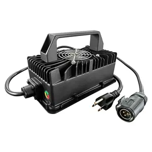 67.2v 10a Fast Charger, Compatible with Suron Light Bee X Segway X260, Ip65 Waterproof Battery Adapter, for 60v E-Bike with Cooling Fan