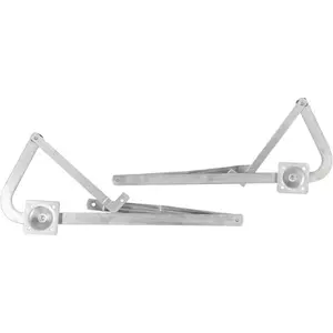55-2 Replacement Attic Ladder Hinge Arms Compatible with 2010-UP Werner Mk 5, WU2210, W2208, W2210 Thick Zinc Attic Ladders Spreader- Pair
