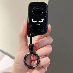 ACEBOY for Lexus Key Fob Cover Premium Soft TPU Full Protection Key Shell Key Case Compatible with Lexus ES is GS NX LS RX RC 300h 350 200t 250 300 F 450h 460 600h Smart Keyless Fob Remote Key-Black