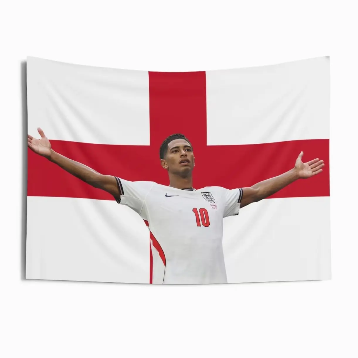 Jude Bellingham England Flag Indoor Wall Tapestries