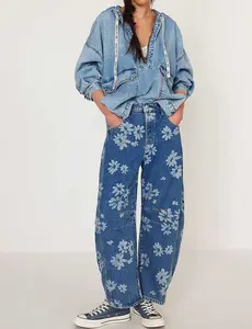 Daisy - Denim Barrel Jeans Daisy - Denim Barrel Jeans