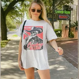 Cowboy Skeleton Shirt, Western Skull T-Sh Skull Shirt, Cowboy Graphic irt, Vintage CowboyTee, Outfit Western, Unisex Graphic For Men, For Women, For Boyfriend, Vintage Fashion, Classic Styles for Everyone, Retro Styles, Bring Back the Classics