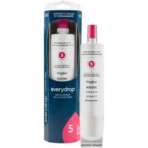 Refrigerator Ice & Water Filter 1 | EDR5RXD1 Single Pack  Filters gunk, keeps ice & water fresh. Easy to swap in—no hassle!
