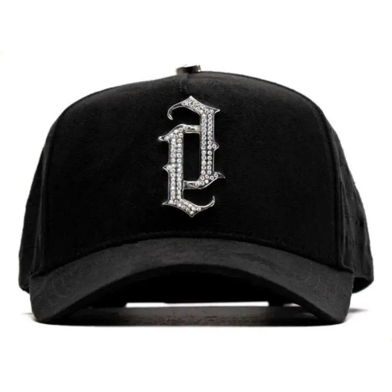 El Barbas Hats X El Alemn Eclipse Pattern Black Adjustable Fashion Cap