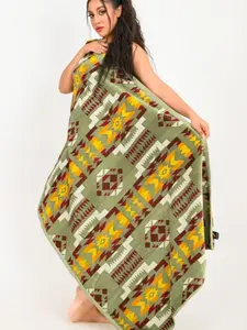 Southwest Native American Design Beach Towel – Geometric Pattern – Made in Egypt