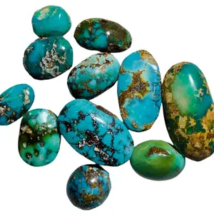 11 Pieces Turquoise Cabochons Deal | Loose Stones Wholesale Deal