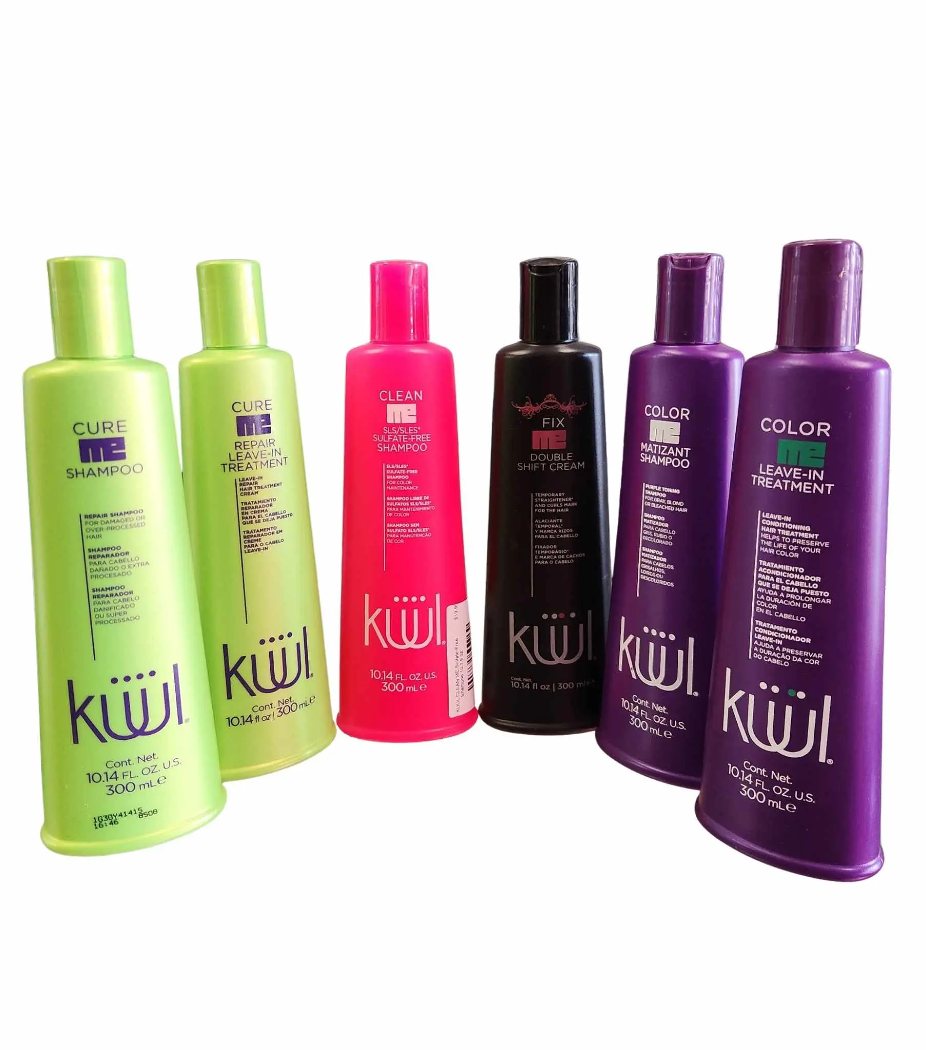 KUUL Anti-Frizz Repair Hair Treatment Shampoo or Conditioner - Alcohol-Free, Oil-Control Formula, Unisex Haircare, 10 fl oz Single Item, Hair Treatments, Cleansing, Curly Locks, Friend, Wash And Go, Natural Curls, Bouncy Curls, Frizz Control, Anti Frizz S