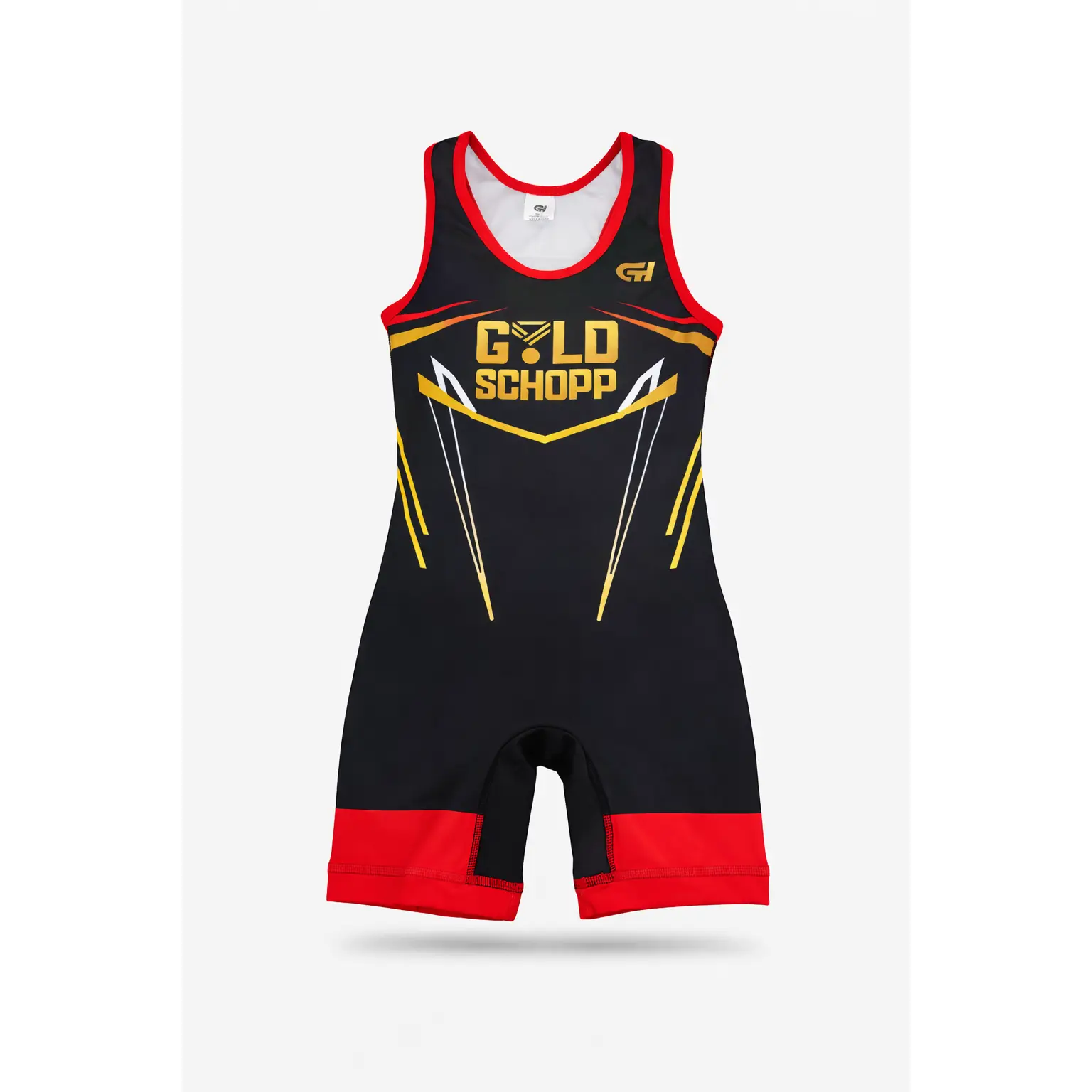 Gold Schopp Wrestling Singlet BOTH COLORS INCLUDED