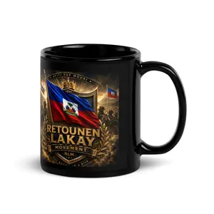 Black Glossy Mug RLM