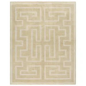 Marquise Blanc Handmade Wool Rug