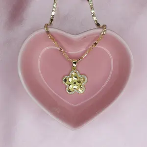 Flower Nugget Necklace