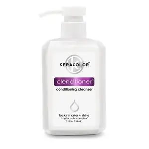 Keracolor Clenditioner All-in-1 Haircare Product - 12oz Coconut Oil Infused Cleansing Shampoo and Conditioner
