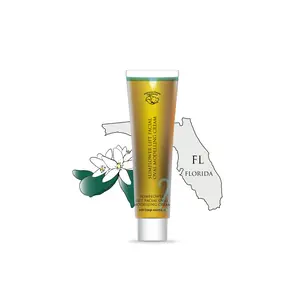 American Flower Cosmetics Slimflower Lift Facial Oval Modelling Cream with Bakuchiol, Vitamin C, Grape, Shea Butter, Orange Blossom Oil - Daily Gentle Face & Neck Moisturizer for Smoother, Firmer Skin - 1 fl oz Single Item