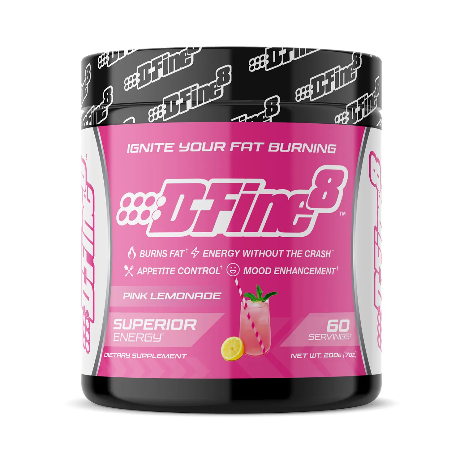 D-Fine8 Pre-Workout | Energy Powder | 60 Servings
