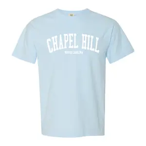Chapel Hill North Carolina Comfort Colors T-Shirt in Chambray