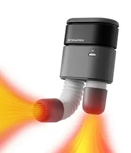 Snowpea Shoe Dryer with Heat Blower Ski Boots Dryer with Fan Heater Snow Boots Dryer Sneaker Dryer for Work Boots with 3/6/9 Hours Timer