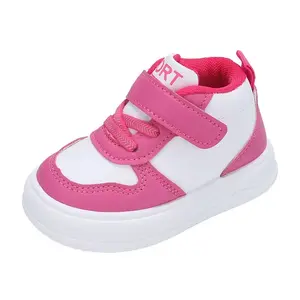 2026 Spring/Autumn New Soft-Sole Comfortable Anti-Slip High-Top Cartoon Casual Flat Shoes for Boys and Girls