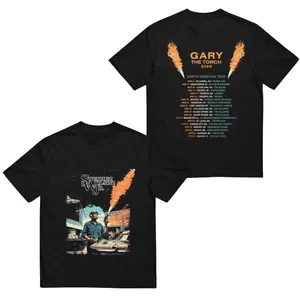 Stephen Wilson Jr Gary The Torch 2026 Tour T-Shirt – Vintage Country Concert Graphic Tee, North American Tour Dates Shirt, Comfort Colors Style Men’s Tops