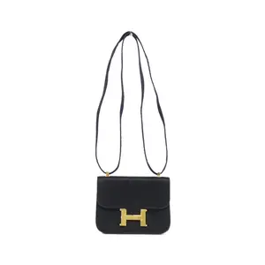 Pre-owned HERMÈS Satin Shoulder Bags Hermes Micro Constance3 Shoulder Bag