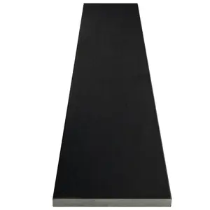 Absolute Black Granite Honed Stone Saddle Threshold