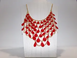 New Elegant Sophia  Bib Statement Necklace