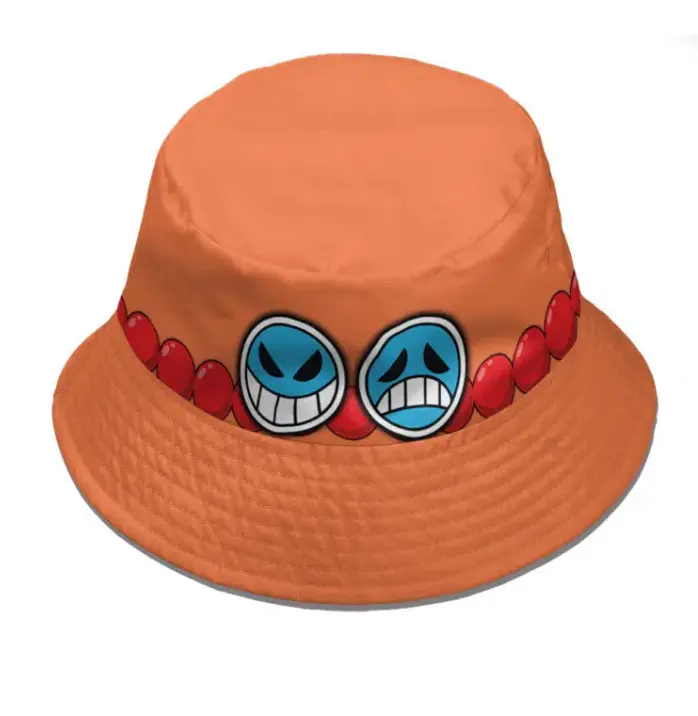 P0rtgas D. Ace Inspired Bucket Hat – Custom Anime Reversible  display picture 1