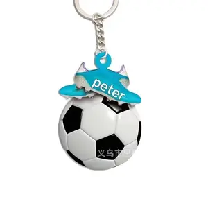 European and American Style Football Theme Keychain, Creative Soccer Shoe Keychain, 2pcs Set, Unique Gift Idea for Sports Enthusiasts