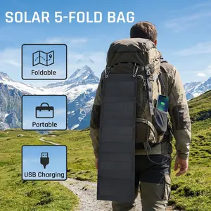 Portable 10W Solar Panel for Camping, Outdoor Solar Panel, Camping Lights for Outdoor Camping Gear, Outdoor Gear