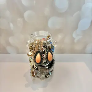 Mystery Jewelry Jar 17-oz Surprise Bear Collection - Boho Vibes