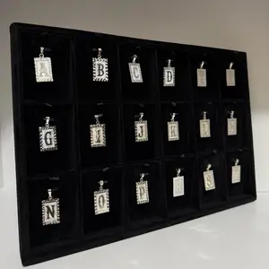 Initial letters of the alphabet in 925 Silver. You can choose the initial