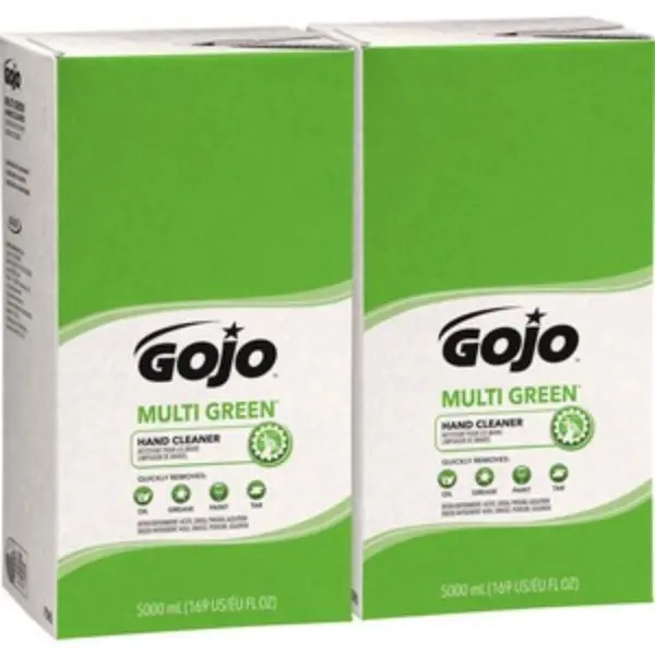 Purell Pro TDX 5000 Industrial Multi Hand Cleaner Refill, Green Citrus Natural Formula - Pack of 2 (GOJ7565-02) - Effective on Oil, Grease, Paint, Tar, Asphalt, Removes Light to Medium Soils