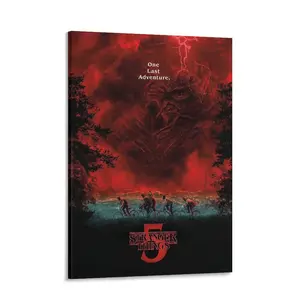 Netflix Stranger Things Season 5 (2025) - Key Art Wall Poster