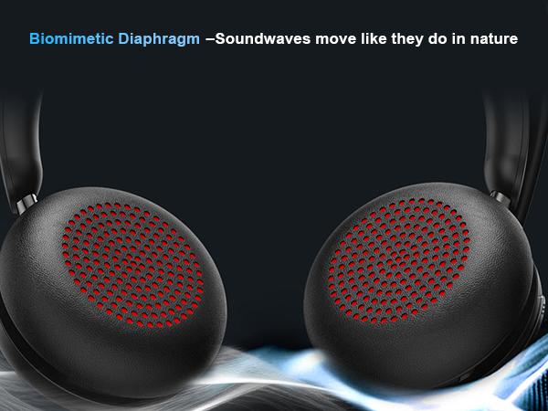 Dytole Wireless Headset with Mic for Work, Bluetooth 5.3 Headset with Noise Cancelling, Wireless Headphones with Mic & USB Dongle, 65H & Mute, Ideal for PC/Call Center/Computer/Laptop/Study