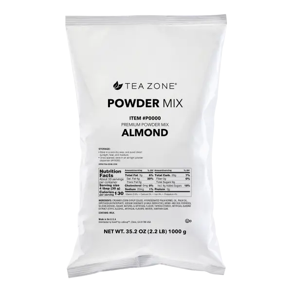 Tea Zone Almond Powder, Made in USA - Bag ( 2.2 lbs)