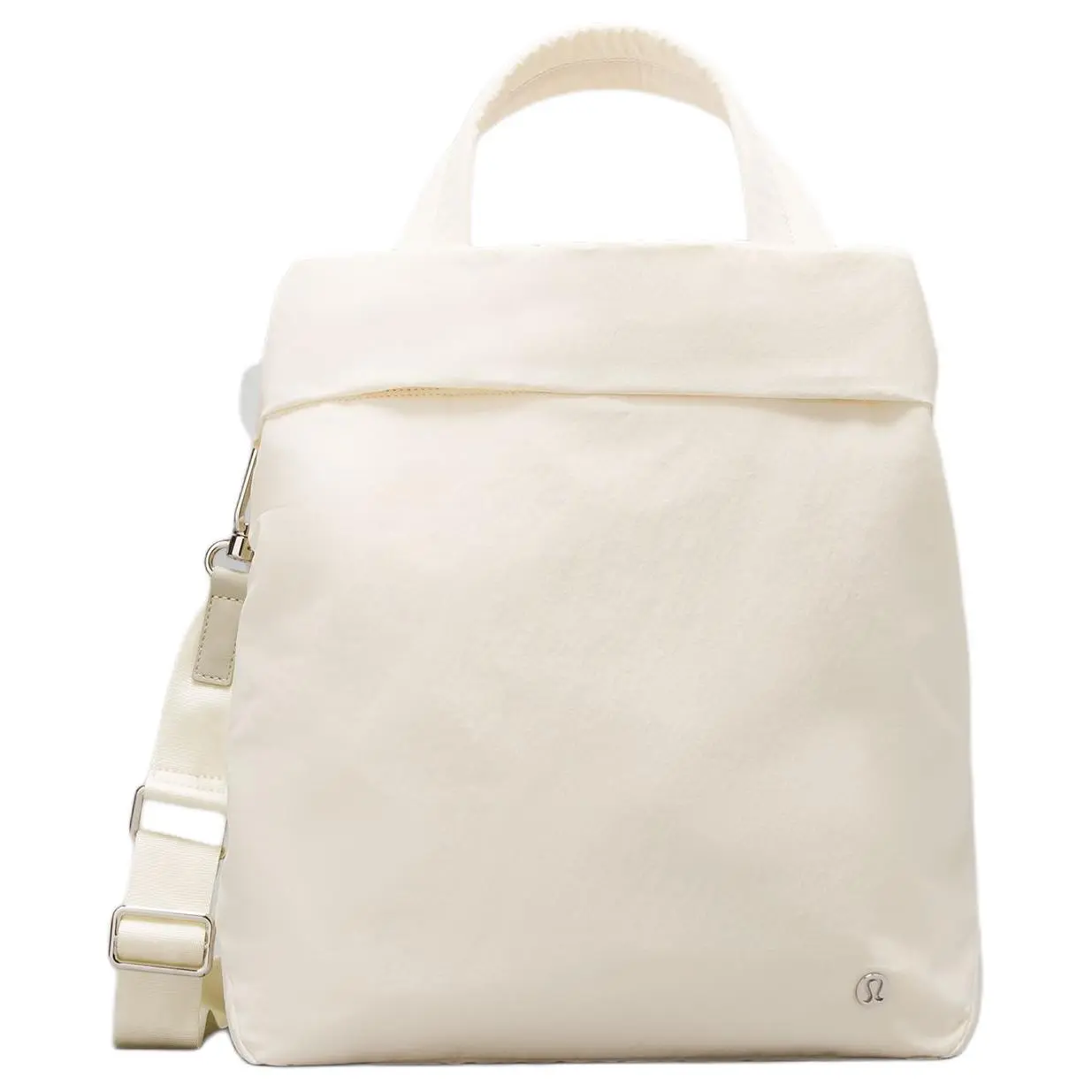 Women's Lululemon On My Level 19L Nylon Crossbody Tote Bag - Bright Yellow, Elegant Commuter Bag, High Capacity Handbag