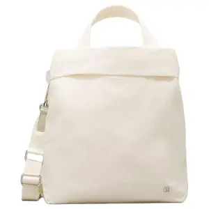 Lululemon On My Level 19L Nylon Crossbody Tote Bag for Women in Bright Yellow