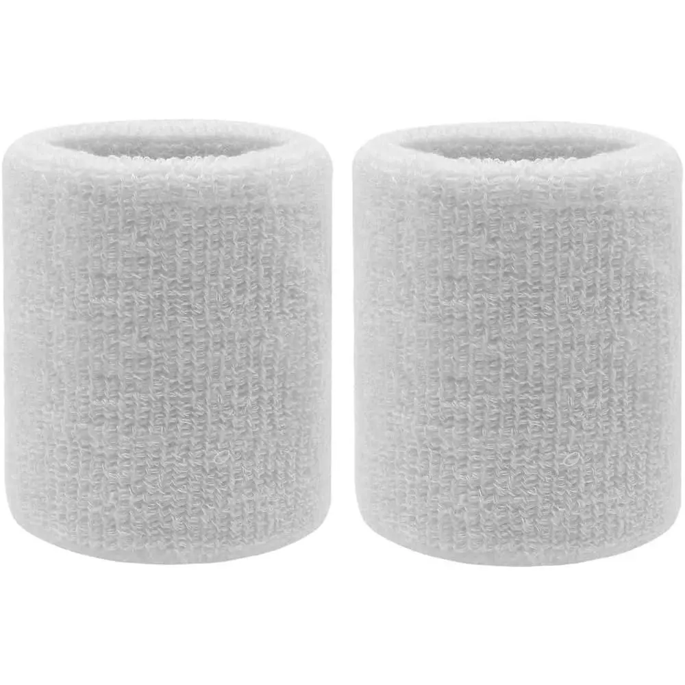 Kids' and Women's 3-in Elastic Sports Handbands - Athletic Wristbands for Tennis, Basketball, Running