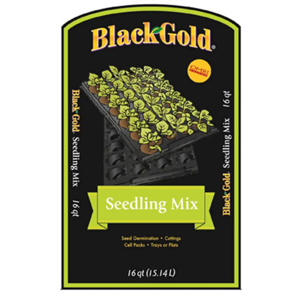 212 MAIN Sungro 1411002.Q16P 16 qt. Pre-Mixed Organic Potting Soil Substrate Seedling Mix with Peat Moss, Aeration Aid, Germination Boost