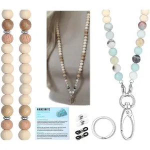 BY-359   Lanyards for Id Badges for Women Cute Teacher Lanyard Cruise Lanyard for Ship Cards Beaded Teacher Lanyards for Id Badges and Keys Neck Lanyard Beaded Keychain Lanyard Personalized String