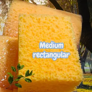 Textured Seaweed Sponge Shapes - ASMR Car Wash Sponges, Car Washing Wipes for Automotive Cleaning & Maintenance Accessories 3 inch thickness
