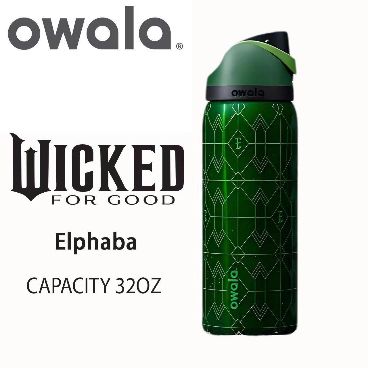 Owala FreeSip Water Bottle 32oz - FreeSip Lid, BPA-Free, Perfect for Gym & Daily Use SS9