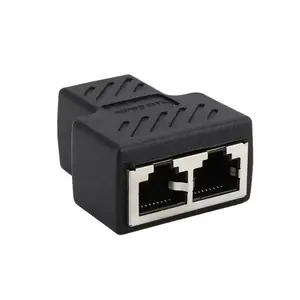 RJ45 1-to-2 Ethernet Splitter Adapter Connector – LAN Cable Extender
