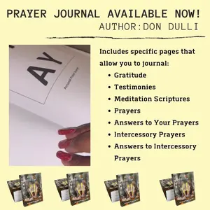 Pray Personal Journal - Compact & Portable Notebook to Track Prayers & Answered Prayers