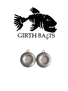 25 Ct. 6 oz River Coin Sinkers For Fishing