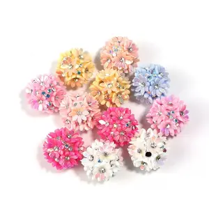 10pcs rose beads set,fancy bead,diy jewelry making,diy mix bead pen,rhinestone bead,acrylic bead mix,multi colored, suitable for DIY jewelry, bracelets, necklaces, keychains, and phone chains small ornament bead accessory pen making